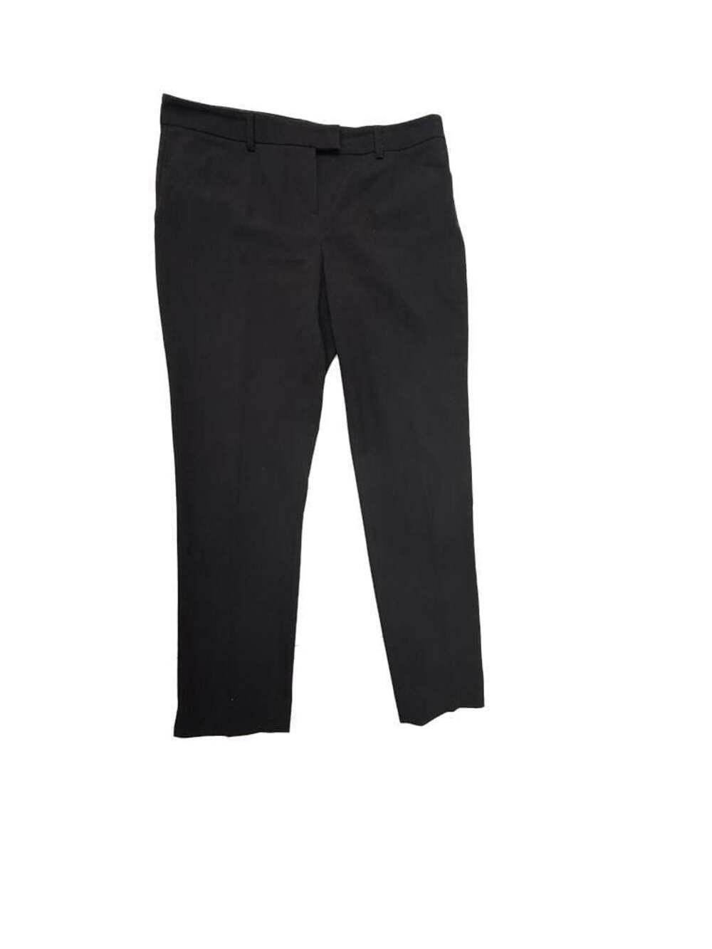 Laundry by Shelli Segal Women's Black Straight Leg Stretch Ankle Pants Size 10